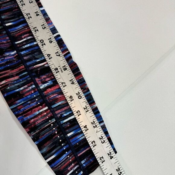 Lululemon Leggings Womens 4 Multi-Color High-Rise Yoga Pants Ankle - Picture 3 of 10